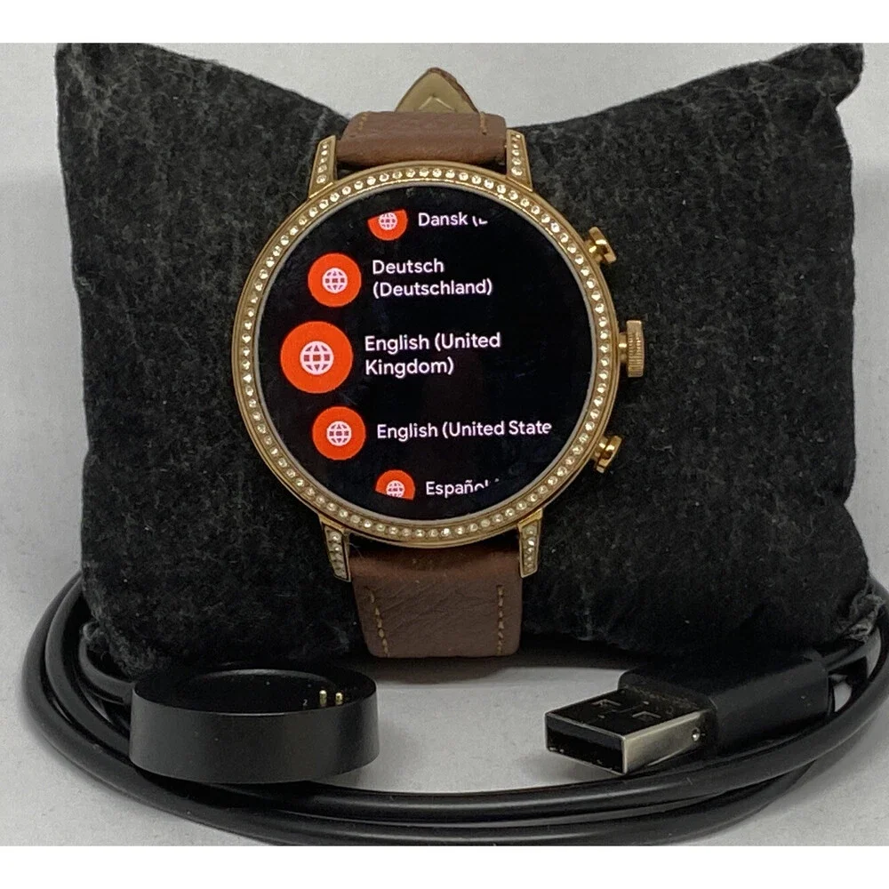 Fossil Gen 4 Authentic Digital Dial Smart Watch Custom Band FTW6015 LT311